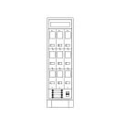 Dikili Tip 9 Trifaze Sayaçlı Pano (700x1900x350) mm TMŞ Girişli